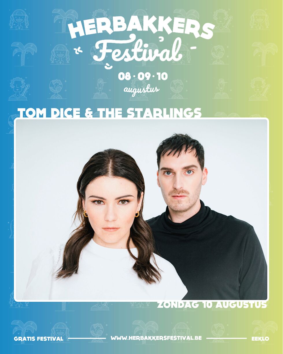 zondag 10 augustus: Tom Dice & The Starlings